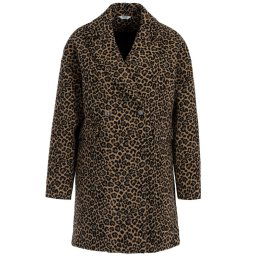 Liu Jo Gyapjú kabát W69174 T4074 Barna Regular Fit