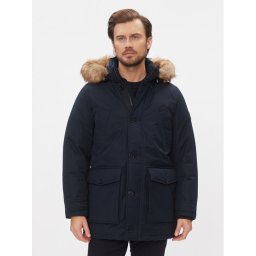 Tommy Hilfiger Parka Rockie MW0MW32778 Sötétkék Regular Fit
