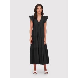 ONLY Nyári ruha Lindsey 15256487 Fekete Regular Fit