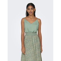 ONLY Felső 15176550 Zöld Regular Fit