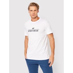 4F Póló H4Z22-TSM354 Fehér Regular Fit