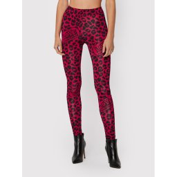 LOVE MOSCHINO Leggings W157900E 2380 Piros Slim Fit