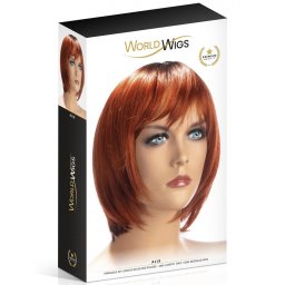 World Wigs - Alix rövid, vöröses paróka