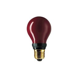 vörös fényű izzó 15W E27 220V