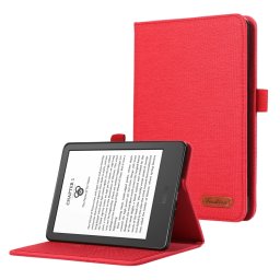 FABRIC Flip tok Amazon Kindle 11. generáció 2022 / 2024 piros