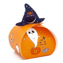 Halloween zokni doboz - tök