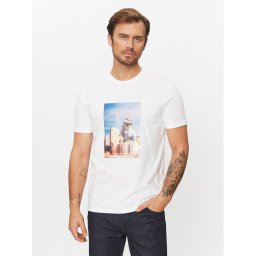 Boss Póló Tefragile 50503535 Fehér Regular Fit