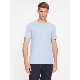 Boss Póló Tee Curved 50469062 Kék Regular Fit