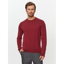 Boss Sweater Botto-L 50476364 Piros Regular Fit