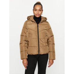 ONLY Pehelykabát 15300257 Barna Regular Fit