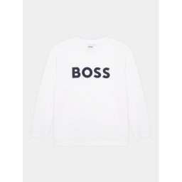 Boss Blúz J25P25 S Fehér Regular Fit