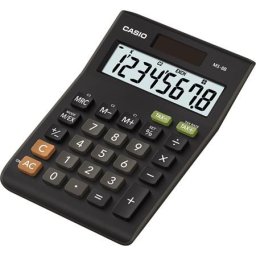 Számológép, asztali, 8 számjegy, CASIO "MS-8B S"
