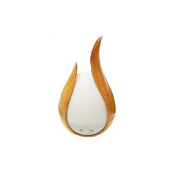 SilverHome Kimera LED-fényű színválasztós, távirányítós fa hatású párologtató és aromadiffúzor - fenyő