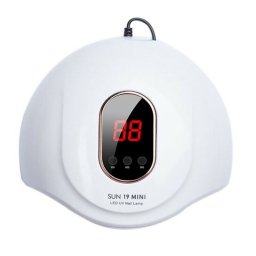 SilverHome SUN 19 Mini 36W UV/LED műkörmös lámpa - fehér