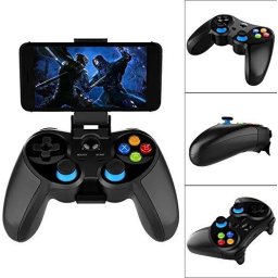 SilverHome Vezeték nélküli Gamepad - a telefonra és a számítógépre - telefontartóval
