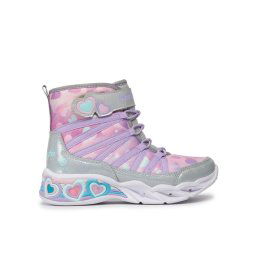 Skechers Csizma Sweetheart Lights Dreamy Love 302667L/SMLT Ezüst