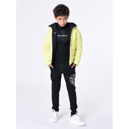 Karl Lagerfeld Kids Pehelykabát Z26105 M Sárga Regular Fit