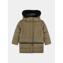 Karl Lagerfeld Kids Pehelykabát Z16167 D Khaki Regular Fit