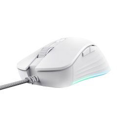 TRUST Gaming egér GXT 924W YBAR Gaming egér, optikai, USB, fehér