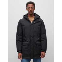 Boss Pehelykabát Camiano 50481119 Fekete Regular Fit
