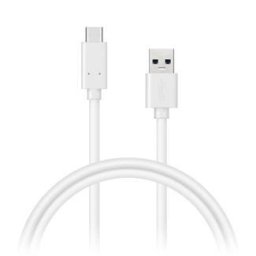 CONNECT IT Wirez USB C (C típus) - USB, áramáram akár 3A !, fehér, 2 m