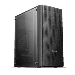 CRONO tok DM2 Midi Tower, tápegység nélkül, fekete