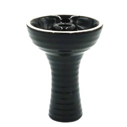 Hookah Flame Phunnel Kerámia - Fekete