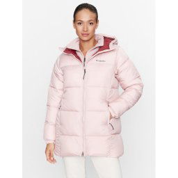 Columbia Pehelykabát Puffect™ Mid Hooded Jacket Rózsaszín Regular Fit