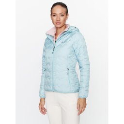 Columbia Pehelykabát Delta Ridge™ Down Hooded Jacket Zöld Regular Fit