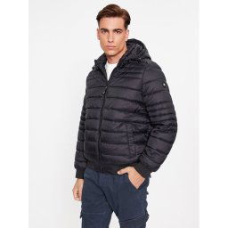 Pepe Jeans Pehelykabát Billy PM402865 Fekete Regular Fit
