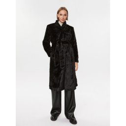 Bruuns Bazaar Átmeneti kabát Crown Mette BBW3512 Fekete Regular Fit