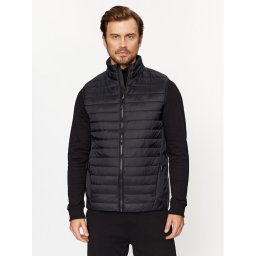 4F Mellény TVESM062 Fekete Regular Fit