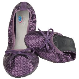 Scholl Pocket Ballerina cipõ SEQ - lila