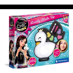 Clementoni Crazy Chic - Hattyús sminkszett