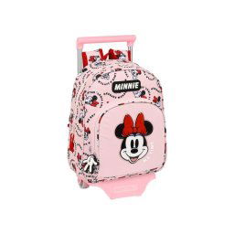 MINNIE MOUSE Lányos iskolatáska kerekekkel