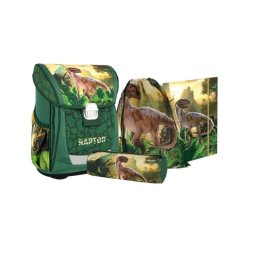 Spirit Cool Raptor ergonomikus iskolatáska 4 db-os szett