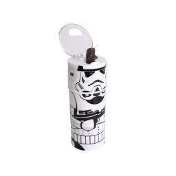 Star Wars mintás kulacs, szívószállal