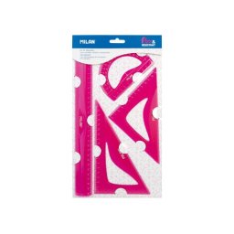 Milan Flex vonalzó készlet - 4 darab