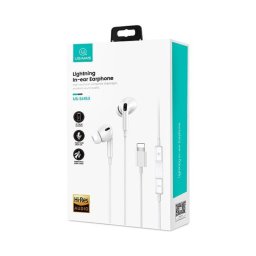 Usams Sztereó Headset fülhallgató Lighting csatlakózóval
