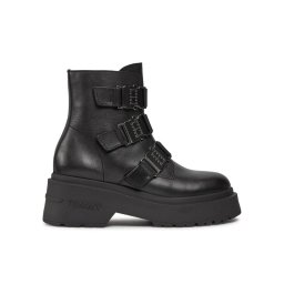 Tommy Jeans Bokacsizma Tjw Chunky Boot Hardware EN0EN02443 Fekete