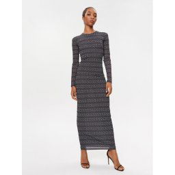 Patrizia Pepe Hétköznapi ruha 2A2655/J152 XZ01 Fekete Slim Fit