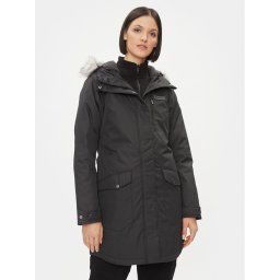 Columbia Télikabát Suttle Mountain™ Long Insulated Jacket Fekete Regular Fit