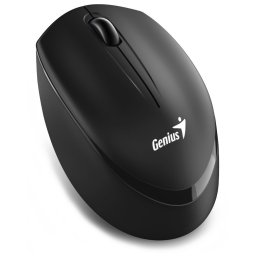 Genius NX-7009 egér, vezeték nélküli, optikai, 1200DPI, 3 gomb, kék szem érzékelő, USB, fekete