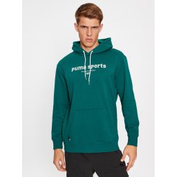 Puma Pulóver Puma Team 621322 Zöld Regular Fit