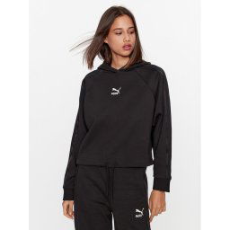 Puma Pulóver T7 621468 Fekete Regular Fit