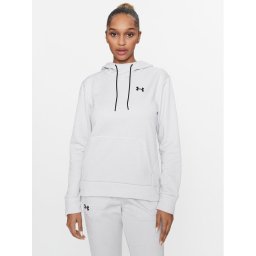 Under Armour Pulóver Armour Fleece Hoodie 1373055 Szürke Loose Fit