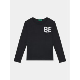 United Colors Of Benetton Blúz 3ATNC10EH Fekete Regular Fit