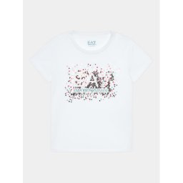 EA7 Emporio Armani Póló 6RFT14 FJ2HZ 1100 Fehér Regular Fit