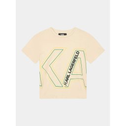 Karl Lagerfeld Kids Póló Z25412 S Fehér Regular Fit
