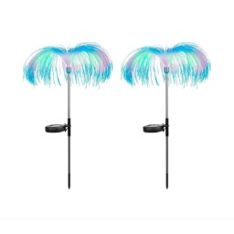 Napelemes kerti leszúrható dekor lámpa, 2 db - Medúza